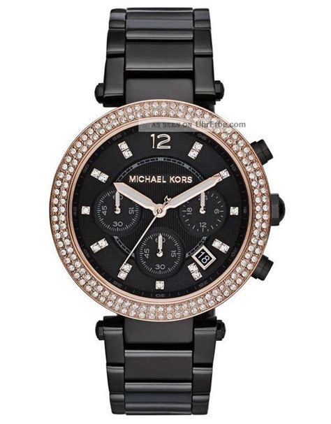 michael kors schwarze herrenuhr|Designer.